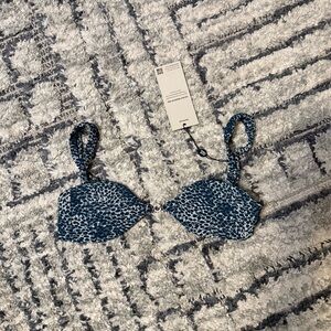 Blackbough Snow Leapoard Jasmine Bikini Top